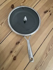 Olavson Bratpfanne Kupferkern Pfanne Wiederbeschichtbar Beschichtet Deckel