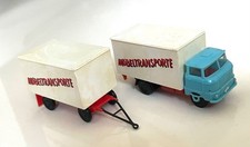 W50 Kofferhängerzug Möbeltransporte DMV Kleinseriendruck Espewe 1:87
