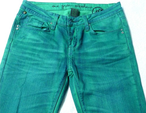 One green elephant damen jeans - green,