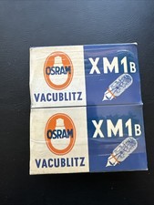 Osram Vacublitz XM 1B Blitzlichtbirnen, Blau, 5er-Pack (2 Packs)