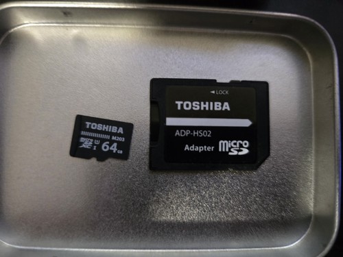 Toshiba sdxc micro - 64, micro-sd