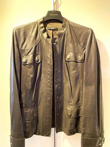 Boss damen kalbslederjacke - boss,