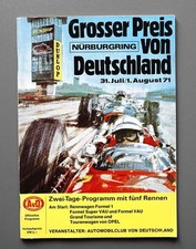 Rennprogramm Großer Preis von