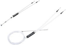 Odyssey G3 BMX Rotor Bremskabel oben / unten 475mm Y Gyro Kabel Weiß