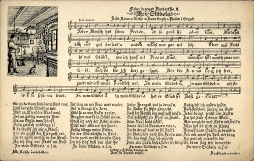 Lied mei stübela - lied, soph