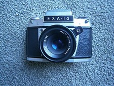 Ihagee aus Dresden Exa 1a + Ledertasche