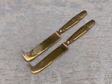 VINTAGE BESTECK 2x KÄSEMESSER S. THAILAND 15cm
