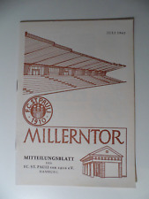 FC St. Pauli Vereinsnachrichten Juli 1967 Millerntor
