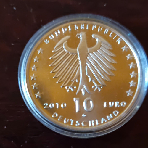 Euro gedenkmünze - 10,