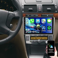 9" Android 15 Autoradio GPS Navi WIFI Carplay für Toyota Avensis T25 2002-2008