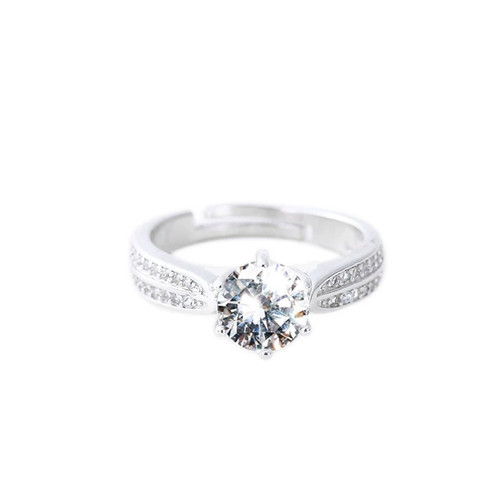 925 silber damen ring - ring, zirkonia