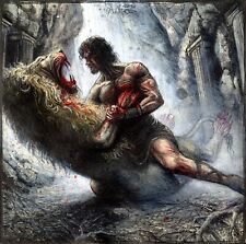 Andreas Noßmann Original - "Herakles - Fall und Tod des nemeischen Löwen"