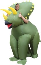 Aufblasbares triceratops dino - aufblasbares,