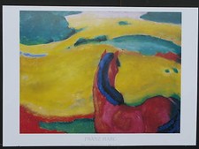 Marc  Pferd in Landschaft