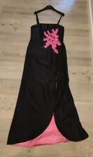 Jovani Abendkleid Partykleid Damen Women schwarz / pink Gr. 36
