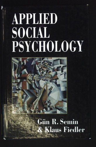 Applied social psychology - applied,