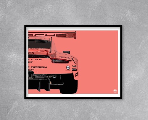 Porsche 911 991 rsr - rsr, druck