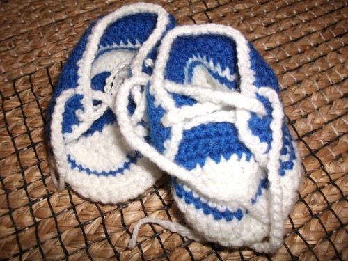 Baby schühchen handarbeit - baby,
