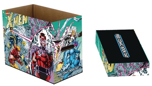 Marvel comic box men - box, (kurz)