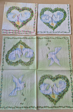 4 Lunch Papier Servietten