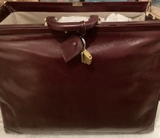 Arztkoffer Rotbraunes Leder