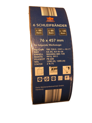 Schleifbänder 457 mm top - 457,