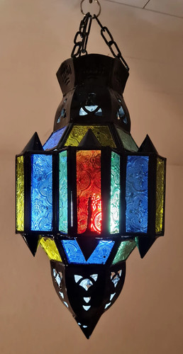 Marokkanische lampe buntglas - marokkanische,