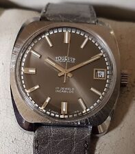 Vintage Armbanduhr Tourist – Handaufzug - Cal. FHF 96-4 – mit Datum