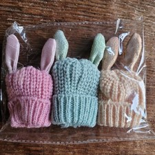 3 x Eierwärmer Stoff Hase