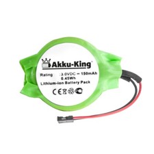 Akku-King Backup CMOS BIOS Batterie für Apple Macbook Pro 15" 38,1cm A1211 A1260