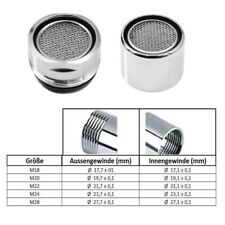 5x Luftsprudler Aussengewinde Innengewinde Mischdüse Strahlregler Wasserhahn