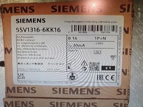 Siemens type a 30 ma - 6,