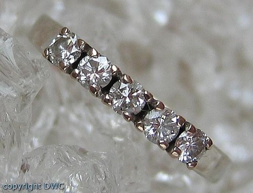 Ring mit brillant diamanten - ring,