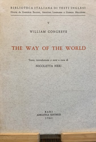 Der weg welt - weg,