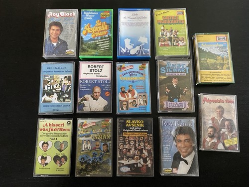Musikkassetten sammlung - musikkassetten,