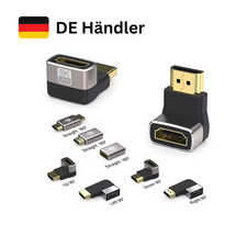 HDMI Winkelstecker 90 Grad 8K
