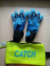 Torwarthandschuhe Catch&Keep ViVor Blue in Grösse 10,  gebraucht mit Tasche
