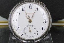 Croissant Niello Taschenuhr