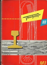 Gleisplan Fleischmann M3 ca.1966 Modellbahnen in HO 1:87 + Anleitungsheft