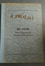 NVA VORSCHRIFT DV-44/61 UKW FUNKGERÄT R 107 HANDBUCH