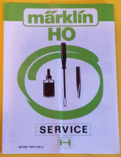 002 Märklin  Bedienungsanleitung für Märklin Loks " Grün " Anleitung, Teileliste