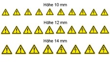 Warnschild Dreieck Elektro