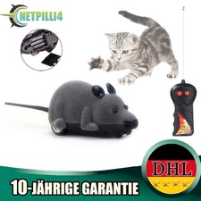 Interaktives Katzenspielzeug Ferngesteuert Ratte Maus Katzen Spielsachen DHL