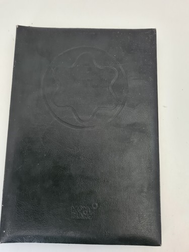 Montblanc testmappe kunstleder - testmappe,