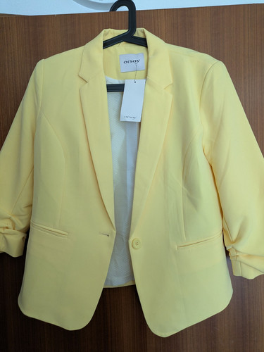 Orsay damen blazer gelb - gr., 42