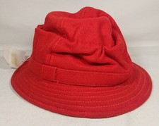 True Vintage Chisnall Damenhut Hut Trilby 20er 30er Jahre rot Theater Film Bühne