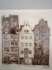 Original LITHO 2. Auflage 7/200 handsigniert von Brigitta Heyduck "Baumwolle"