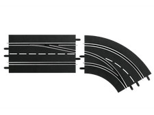 Carrera 20030365 DIGITAL Zubehör 1:24 Spurwechselkurve rechts, außen nach innen