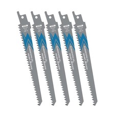 Säbelsägeblätter Holz 5tlg