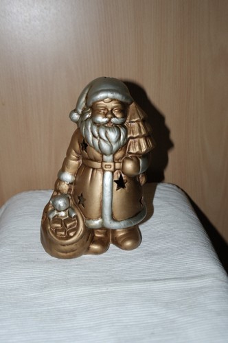 Weihnachtsmann-Teelichthalter